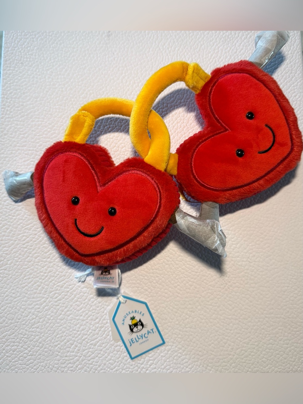 JELLYCAT LOVE LOCKS PLUSHY TOY - BRAND NEW